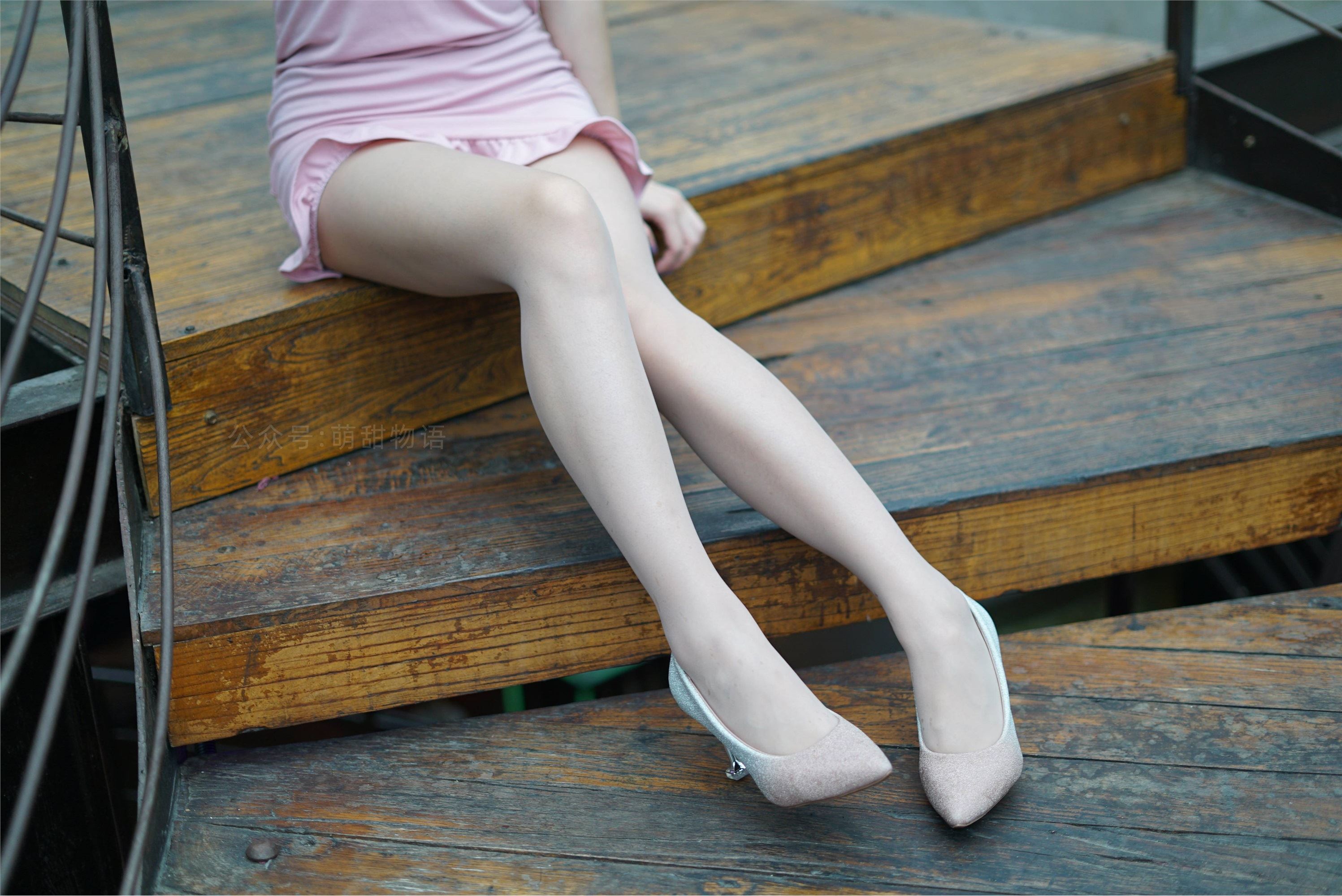 萌甜物语 XM114《粉色小短裙-抹茶》